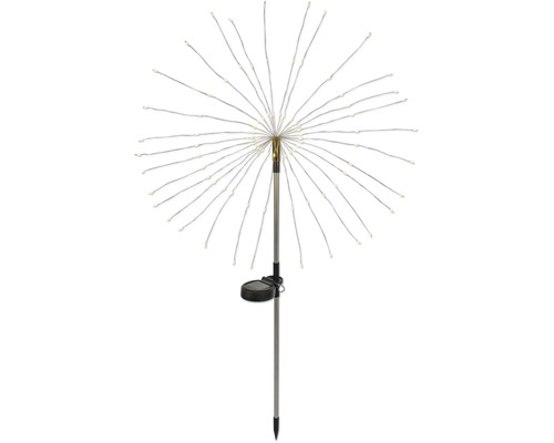 Țepușă solară de grădină cu șiruri luminoase LED în formă de stea