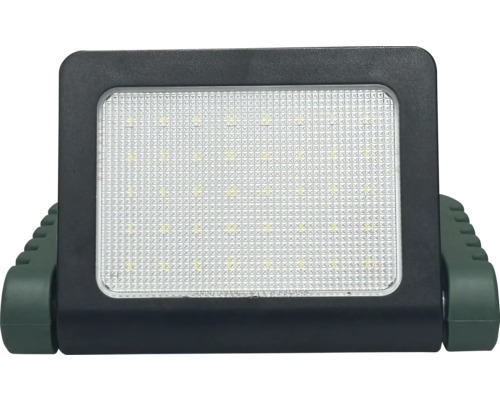 Proiector solar cu LED 600 lumeni 6500K, plastic negru | HORNBACH