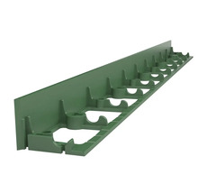 Bordură de gazon verde din plastic