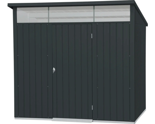 Magazie metalică pentru unelte cu ușă dublă și luminator