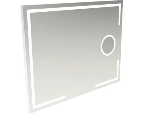 Oglindă dreptunghiulară cu iluminare cu LED