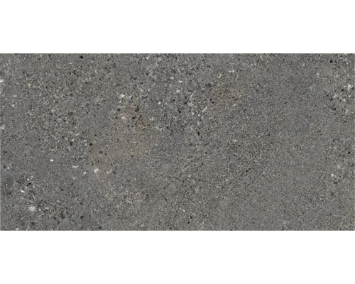 Placă ceramică gri cu suprafață pestriță.