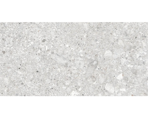 Placă ceramică porțelanată cu aspect de terrazzo