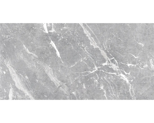 Placă ceramică gri cu aspect de marmură