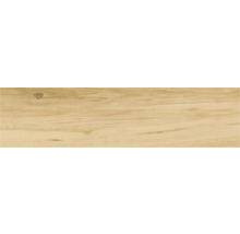 Gresie exterior / interior porțelanată rectificată Legno Classico bej 15x60 cm