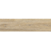 Gresie exterior / interior porțelanată rectificată Rovere maro 15x60 cm