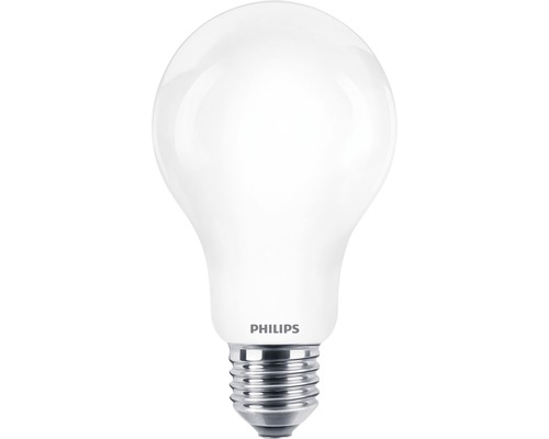 Bec LED Philips E27 13W 2000 lumeni, glob mat A67, lumină caldă