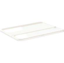 Raft dreptunghiular de duș pentru depozitarea articolelor de toaletă pentru duș