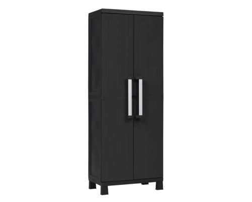 Dulap grădină TOOMAX Wood Midi 173x65x37 cm negru