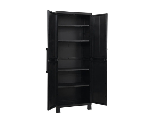 Dulap deschis din plastic cu rafturi