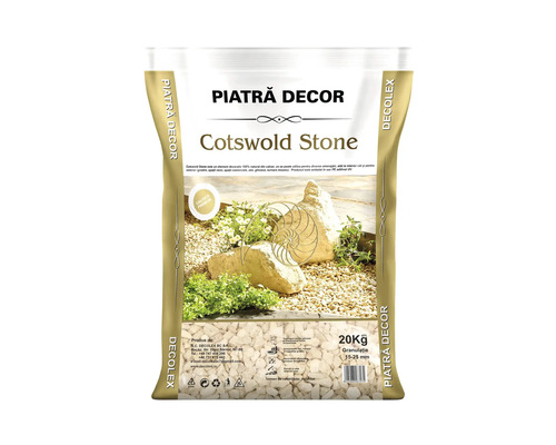 Piatră concasată Cotswold Decolex granulație 15-25 mm 20 kg bej