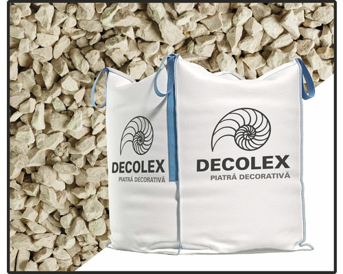 Piatră decorativă Cotswold Decolex granulație 15-25 mm Big Bag 500 kg bej