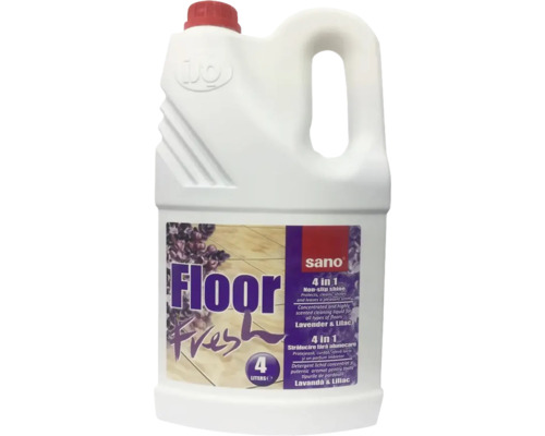 Sano Soluție de curățat podele Fresh Lavandă și Liliac, 4 litri