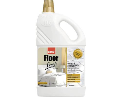 Detergent pentru pardoseli Sano, flacon de 2 litri