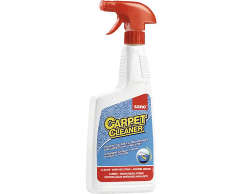 Recipient spray cu soluție de curățat covoare
