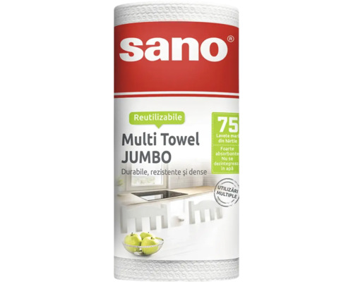 Rolă prosoape de hârtie Sano Multi Towel Jumbo 27cm x | HORNBACH