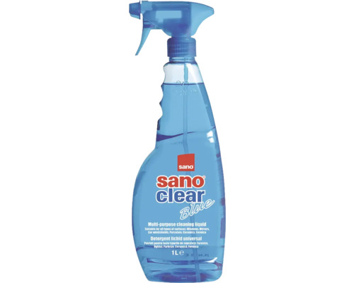 Sano Clear Blue detergent universal în flacon cu pulverizator, 1 litru