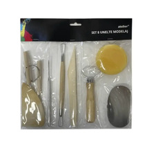 Set de opt unelte de modelare în ambalaj din plastic
