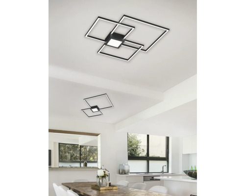 Plafonieră cu LED integrat Hydra 28W 2600 lumeni, antracit