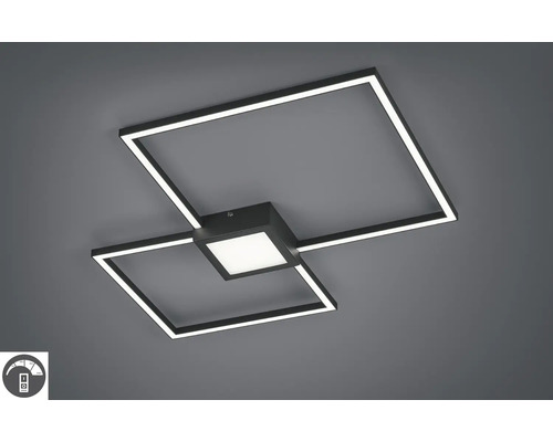 Plafonieră LED pătrată cu funcție de reglare a intensității luminoase