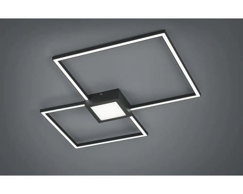 Plafonieră LED pătrată cu design geometric