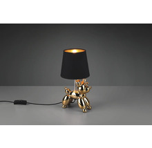 Lampă de masă decorativă în formă de câine din baloane cu abajur