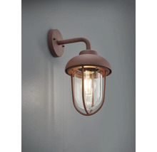 Lampa de perete cu protecție și sticlă transparentă