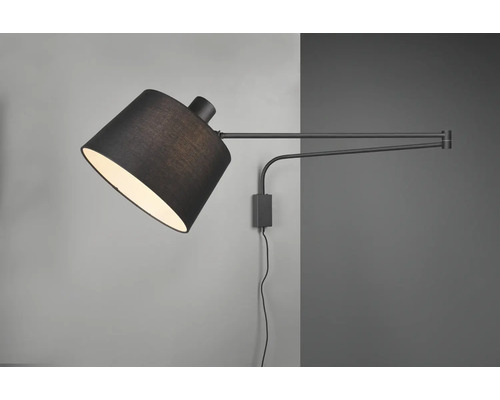 Lămpi de perete pivotantă cu abajur textil