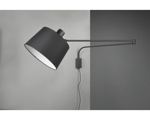 Lumină de perete pivotantă cu abajur