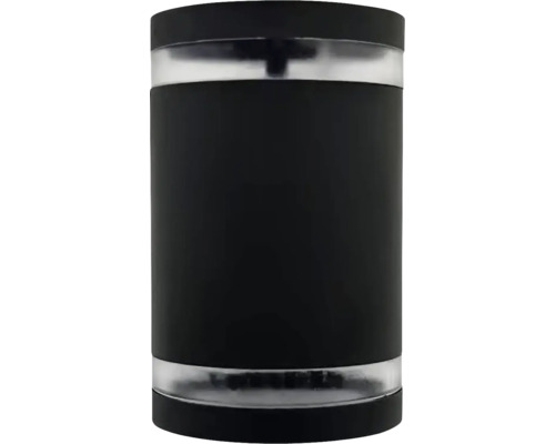 Aplică cilindrică cu emisie de lumină superioară și inferioară