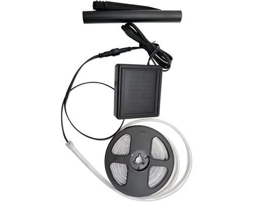 Șir luminos LED solar cu țăruș de pământ și bobină de înfășurare