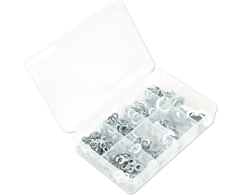 Cutie de sortiment cu șaibe și șaibe de etanșare