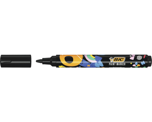 Marker vopsea BIC cu capac
