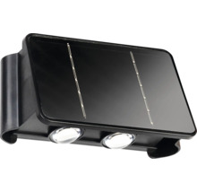Lampă solară cu două lumini