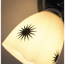 Plafonieră Allium E27 max. 3x15W, motiv stele