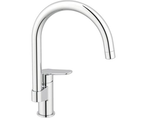 Baterie de bucătărie cu gât înalt