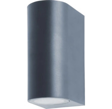 Spot aplicat Starke GU10 max. 2x35W, pentru exterior IP54, metal/gri