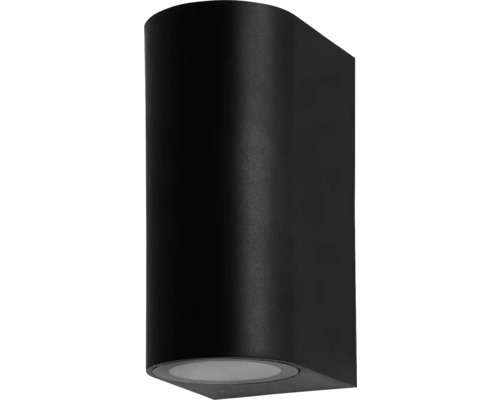 Spot aplicat Starke GU10 max. 2x35W, pentru exterior IP54, metal/negru Lămpi de perete negre pentru exterior