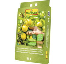 FloraSelf Substrat pentru citrice și plante mediteraneene, 15 litri