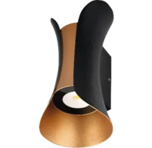 Lumină de perete din metal cu lumină LED
