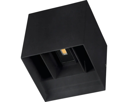 Plafonieră LED neagră pentru interior