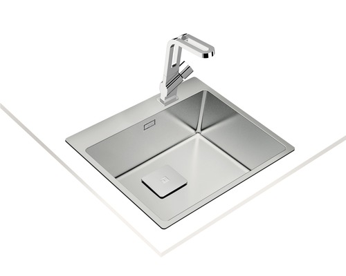 Chiuvetă din oțel inoxidabil cu robinet