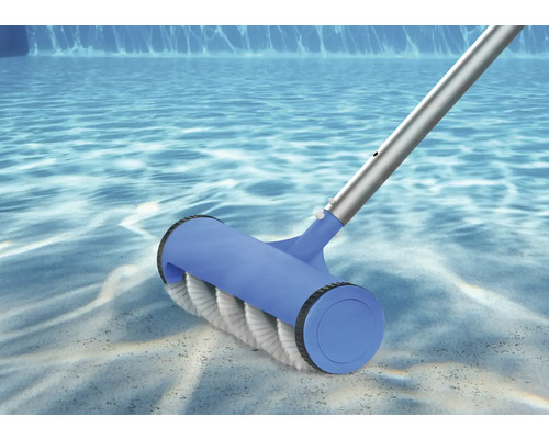 Perie de piscină cu mâner telescopic pentru curățarea piscinelor