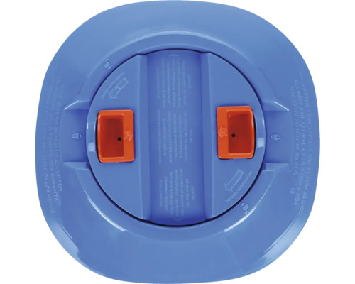 Capac pentru plutitor dozator chimicale pentru piscină, cu avertismente