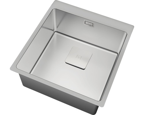 Chiuvetă din oțel inoxidabil cu zonă de scurgere