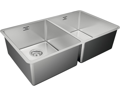 Chiuvetă din oțel inoxidabil cu două cuve