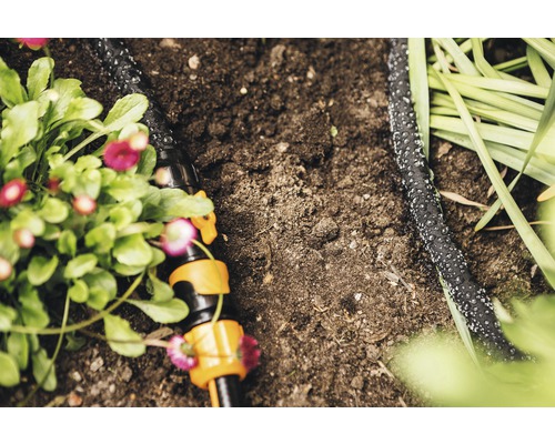 Furtun de irigare în grădină pentru irigarea plantelor