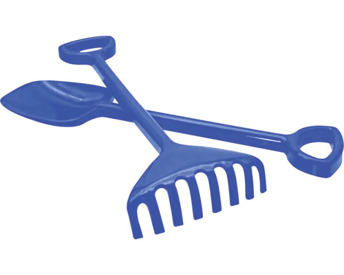 Lopată și greblă pentru cutia cu nisip