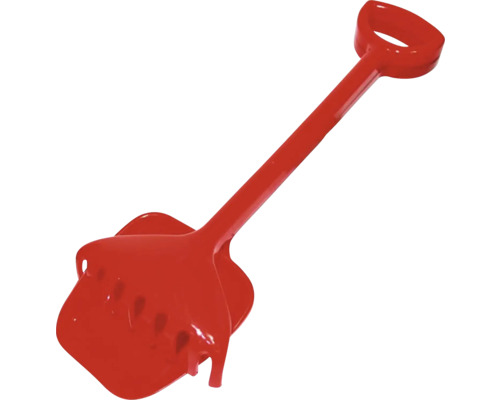 Lopată roșie din plastic