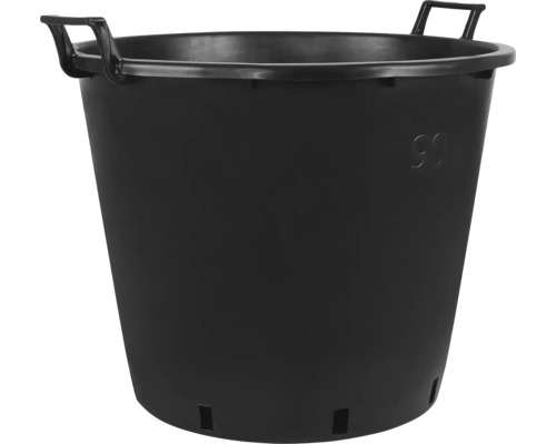 Container pentru plante Ø 60 cm, negru